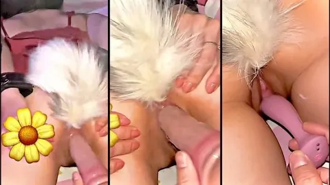 Địt chán chê vẫn muốn bị hành hạ nghịch lồn em chó cái 2k6 bằng buồi rung cường độ cao + máy rung kích nứng làm em lên đỉnh van xin