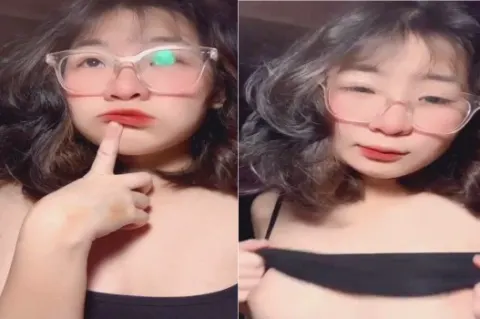 Nàng trẻ trung mê hoặc ánh nhìn bằng nụ cười
