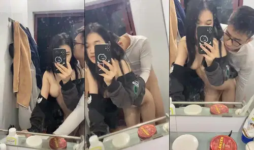 Chịch bé sinh viên cực phẩm trước gương em quay lại video làm kỷ niệm – phim sex sieukhung